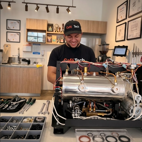 Reparación correctiva de máquina espresso en Bogotá